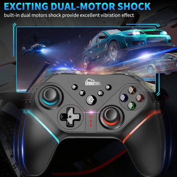 Wireless Pro Controller for Switch/Switch Console, Gamepad Joypad Remote - Picture 2 of 7